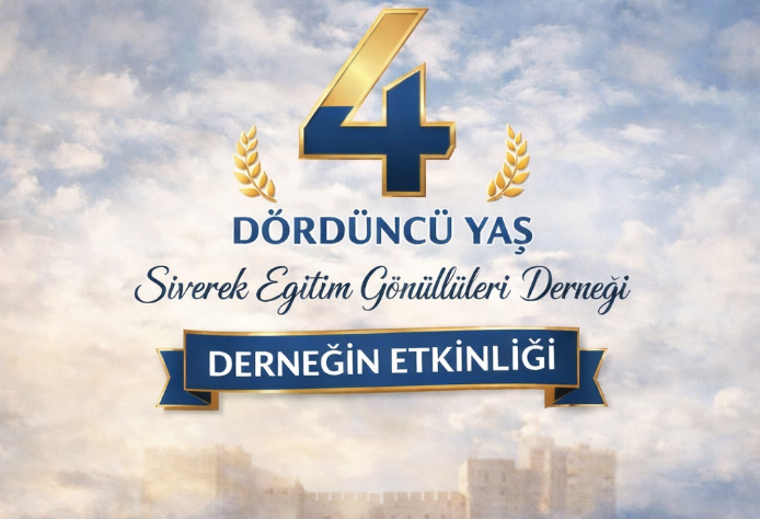 Derneğin Dördüncü Yaş Etkinliği